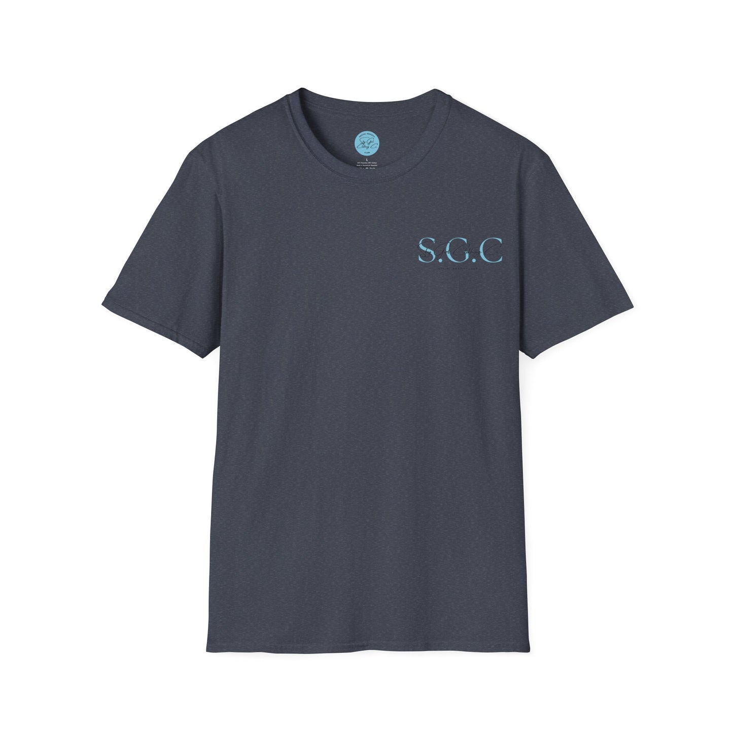 S.G.C. Logo Small Unisex Softstyle T-Shirt