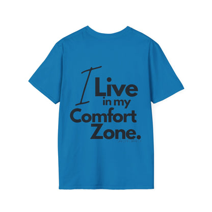 Comfort Zone Unisex Softstyle T-Shirt- Standard Logo Back