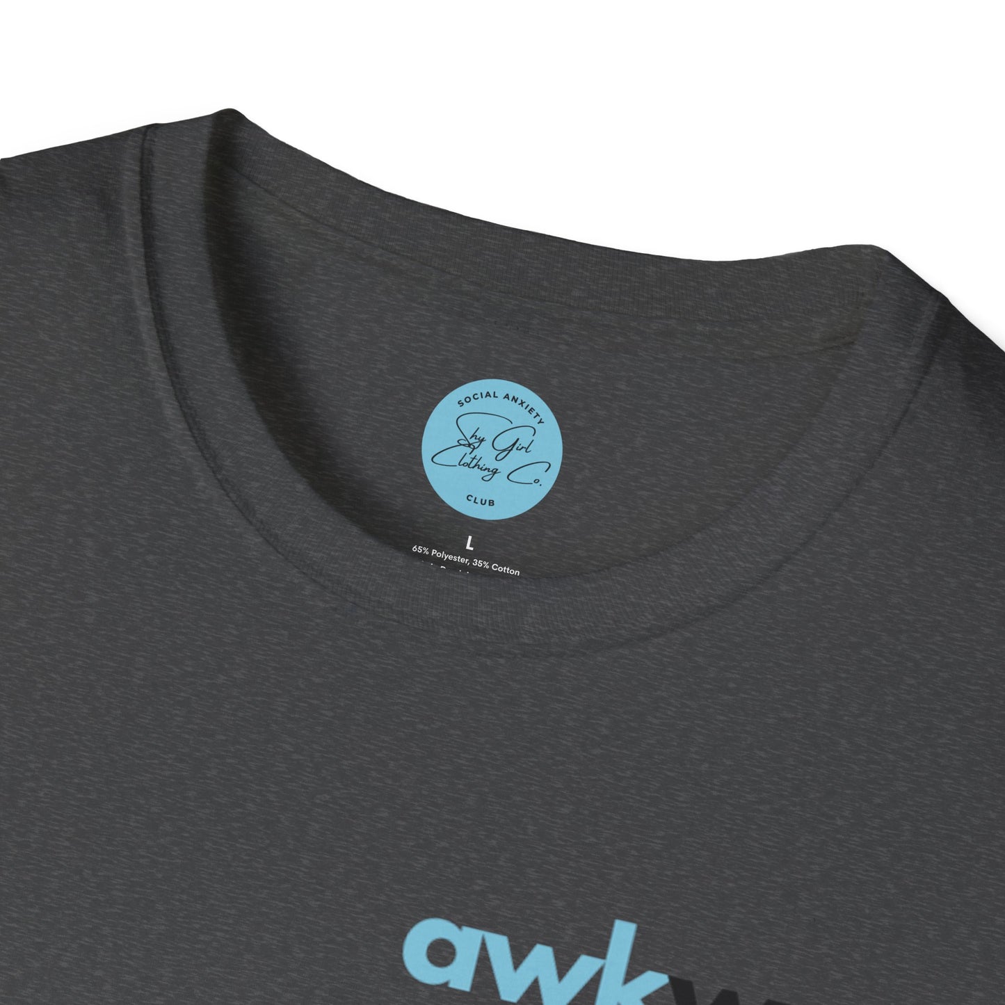 Awkward Unisex Softstyle T-Shirt- Small Logo