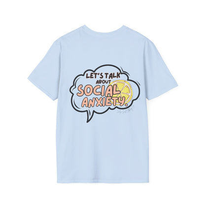 Let's Talk S.A. Unisex Softstyle T-Shirt-Logo Back