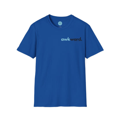 Awkward Unisex Softstyle T-Shirt- Small Logo