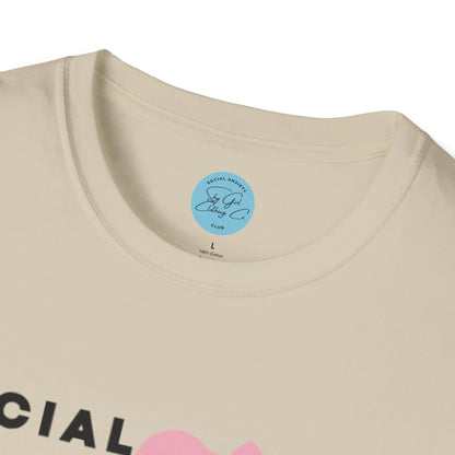 Social Anxiety Warrior Unisex Softstyle T-Shirt- Standard Girl Power