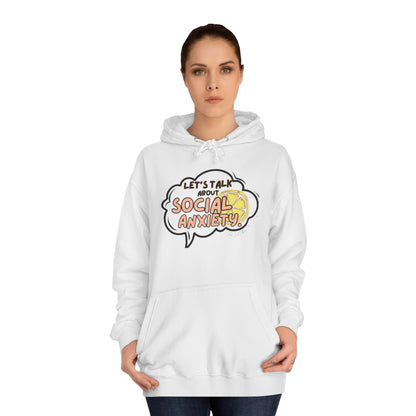 Let's Talk S.A. Unisex College Hoodie