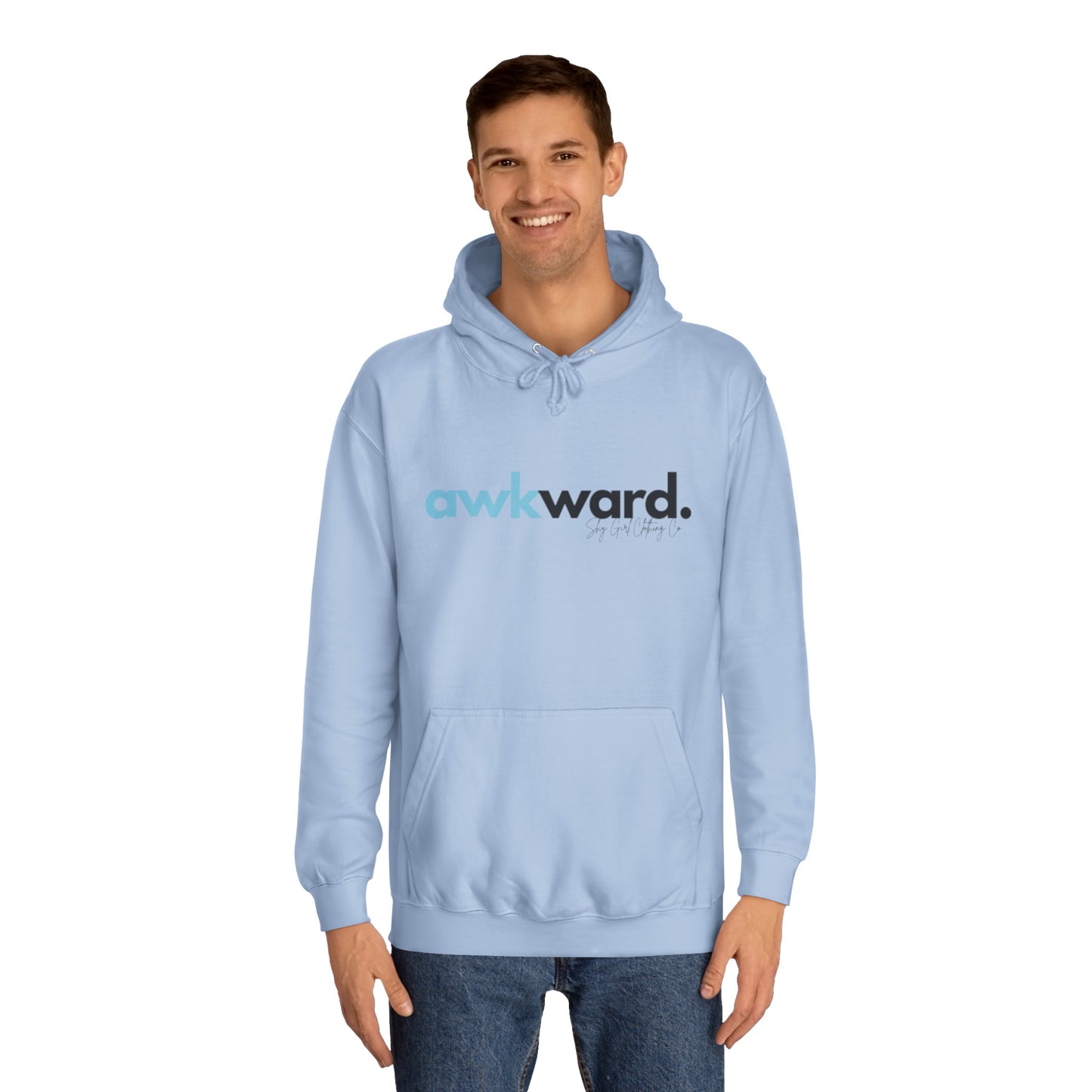 Awkward Unisex College Hoodie