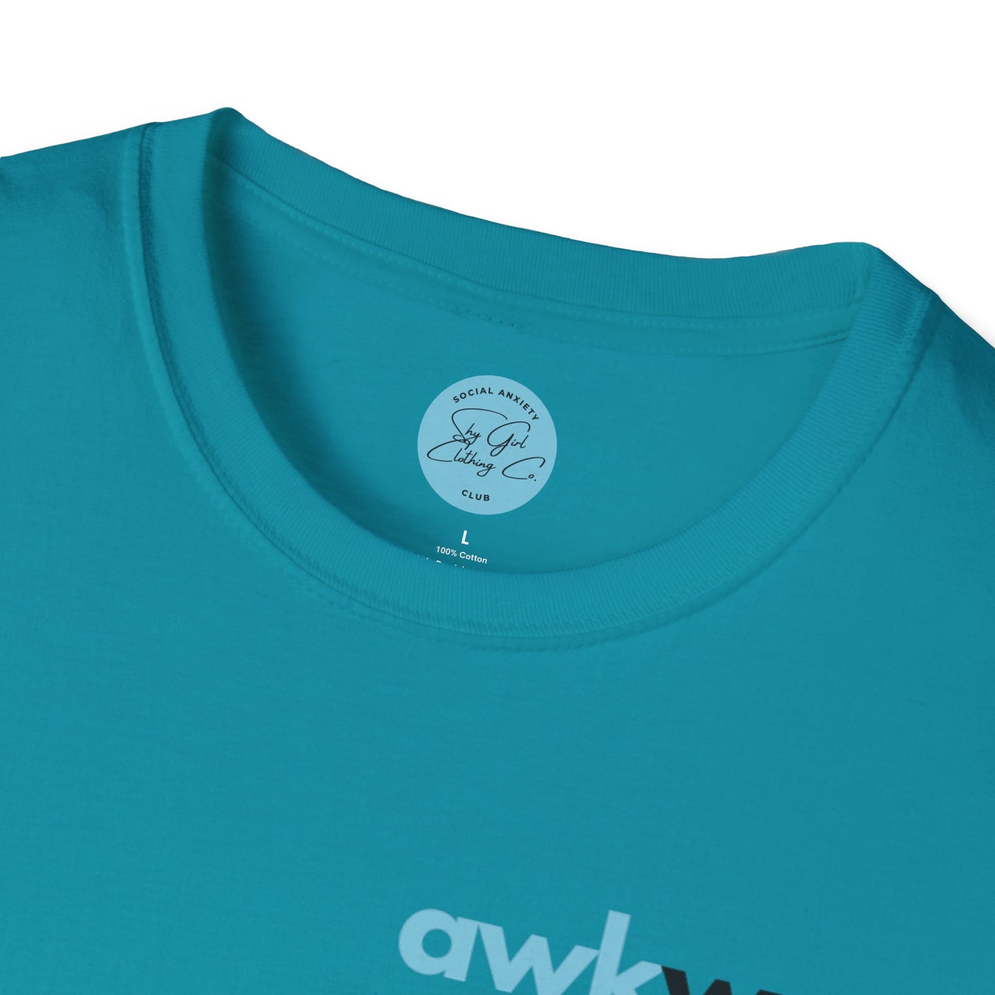 Awkward Unisex Softstyle T-Shirt- Small Logo
