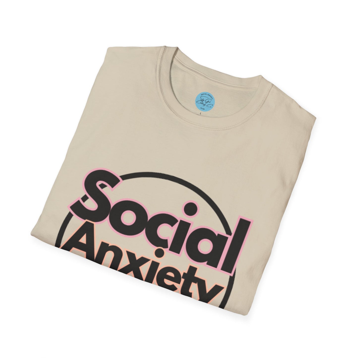 Social Anxiety Club Unisex Softstyle T-Shirt- Standard