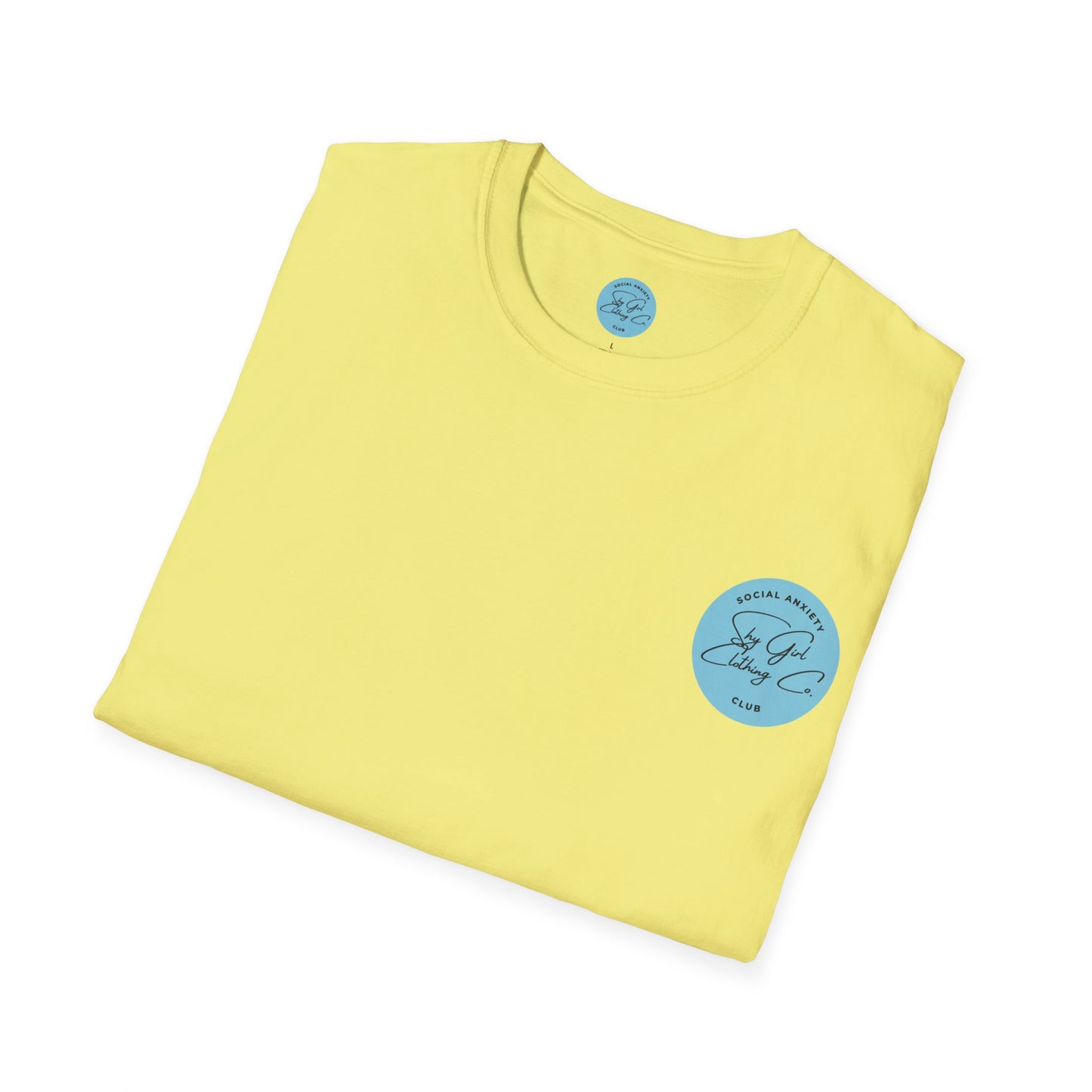 Awkward Unisex Softstyle T-Shirt- Logo Back