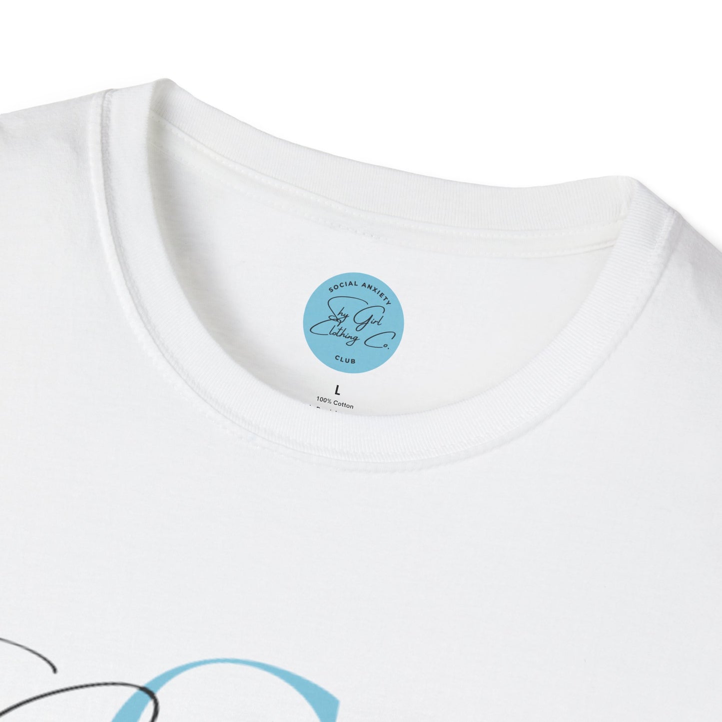 Shy Girl Clothing Co. Unisex Softstyle T-Shirt- Standard Logo