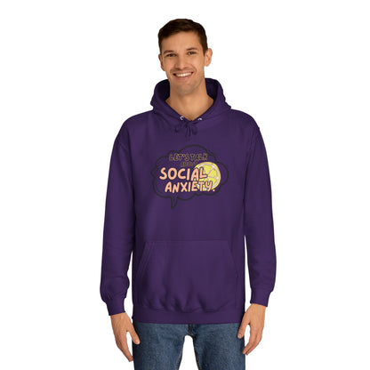 Let's Talk S.A. Unisex College Hoodie
