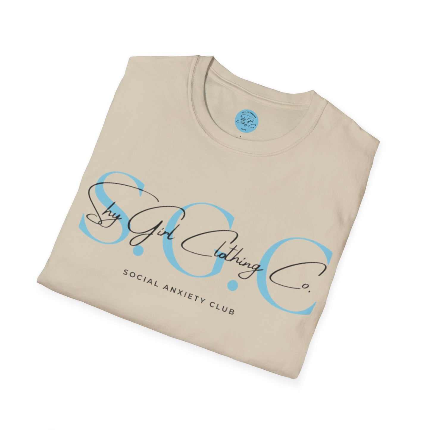 Shy Girl Clothing Co. Unisex Softstyle T-Shirt- Standard Logo