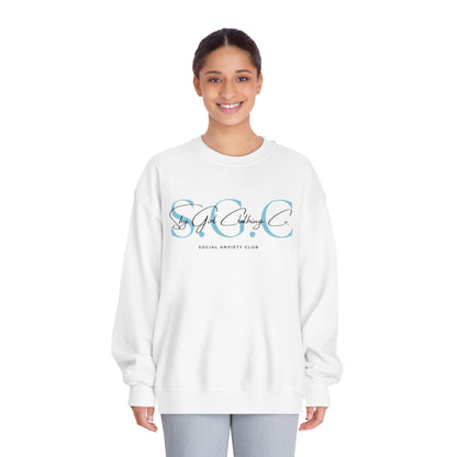 Shy Girl Clothing Co. Logo Unisex DryBlend® Crewneck Sweatshirt- Standard