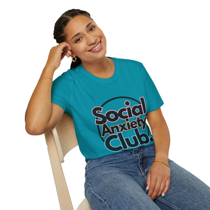 Social Anxiety Club Unisex Softstyle T-Shirt- Standard