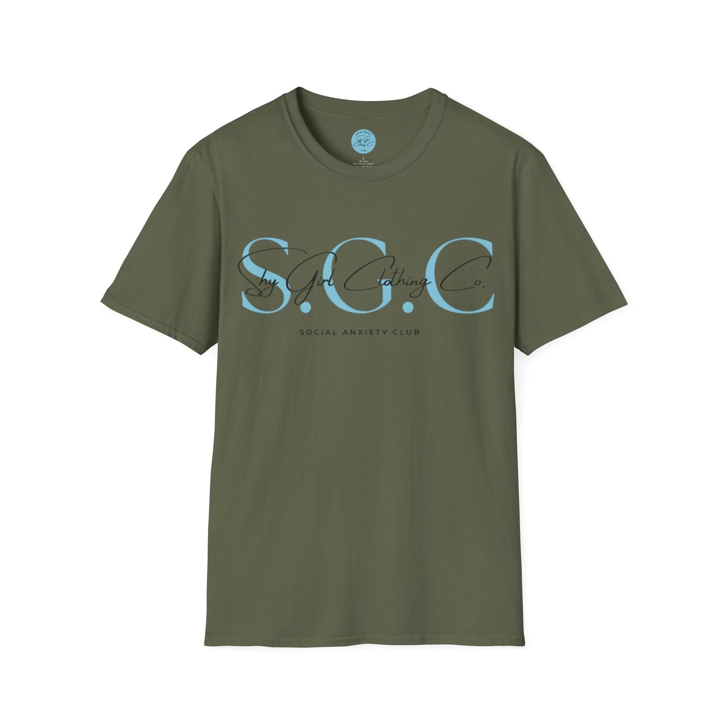 Shy Girl Clothing Co. Unisex Softstyle T-Shirt- Standard Logo