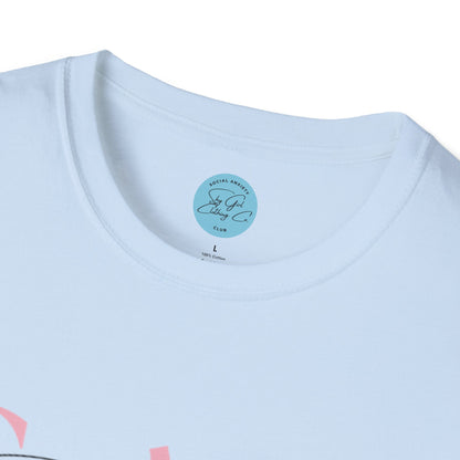 The Socially Awkward Normie Unisex Softstyle T-Shirt- Standard Logo