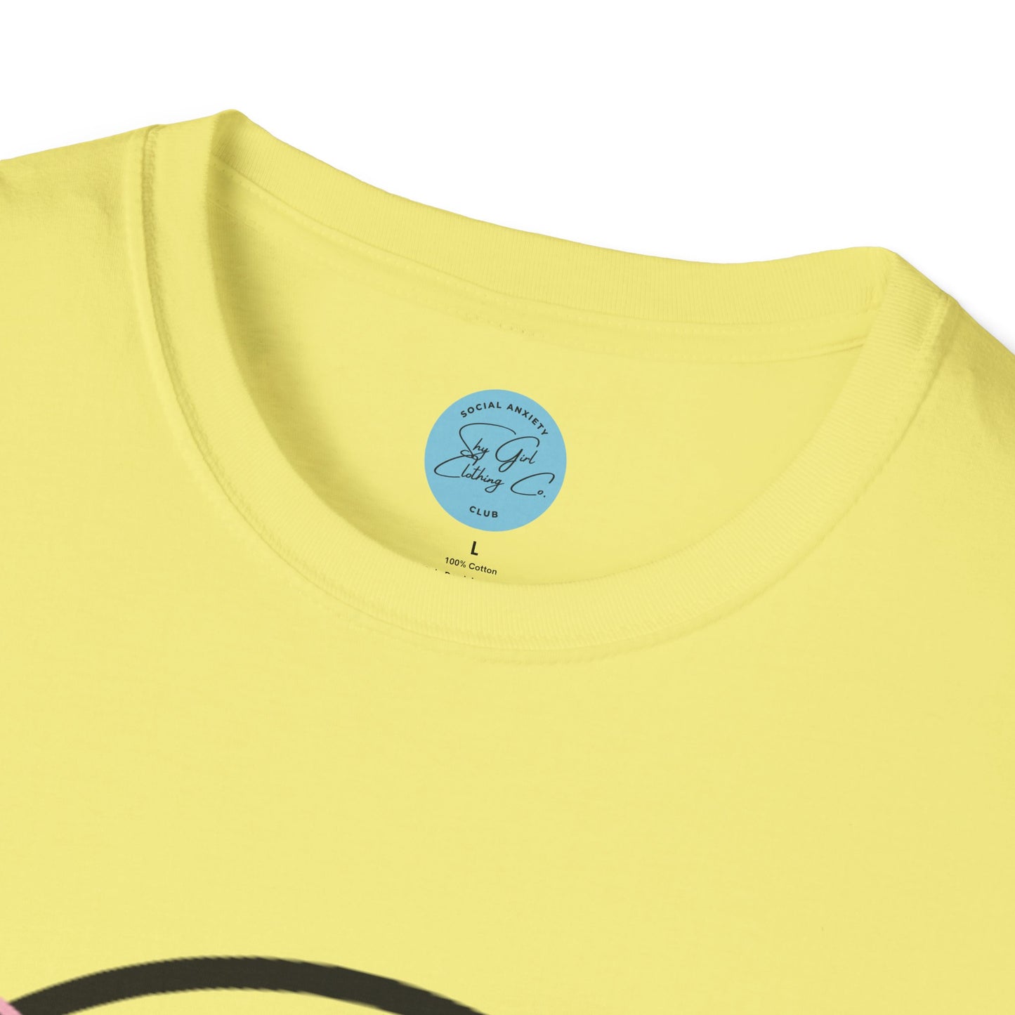 Social Anxiety Club Unisex Softstyle T-Shirt- Standard