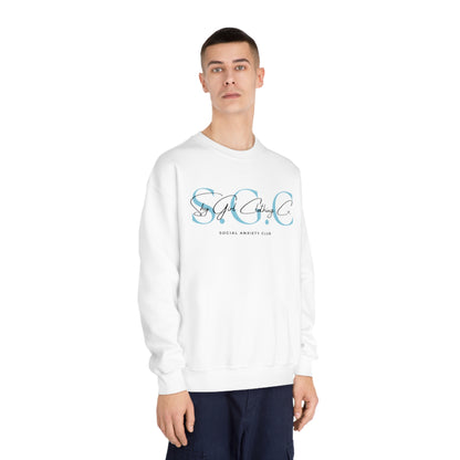 Shy Girl Clothing Co. Logo Unisex DryBlend® Crewneck Sweatshirt- Standard