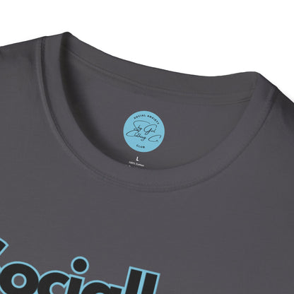 Socially Anxious and Fabulous Unisex Softstyle T-Shirt- Standard