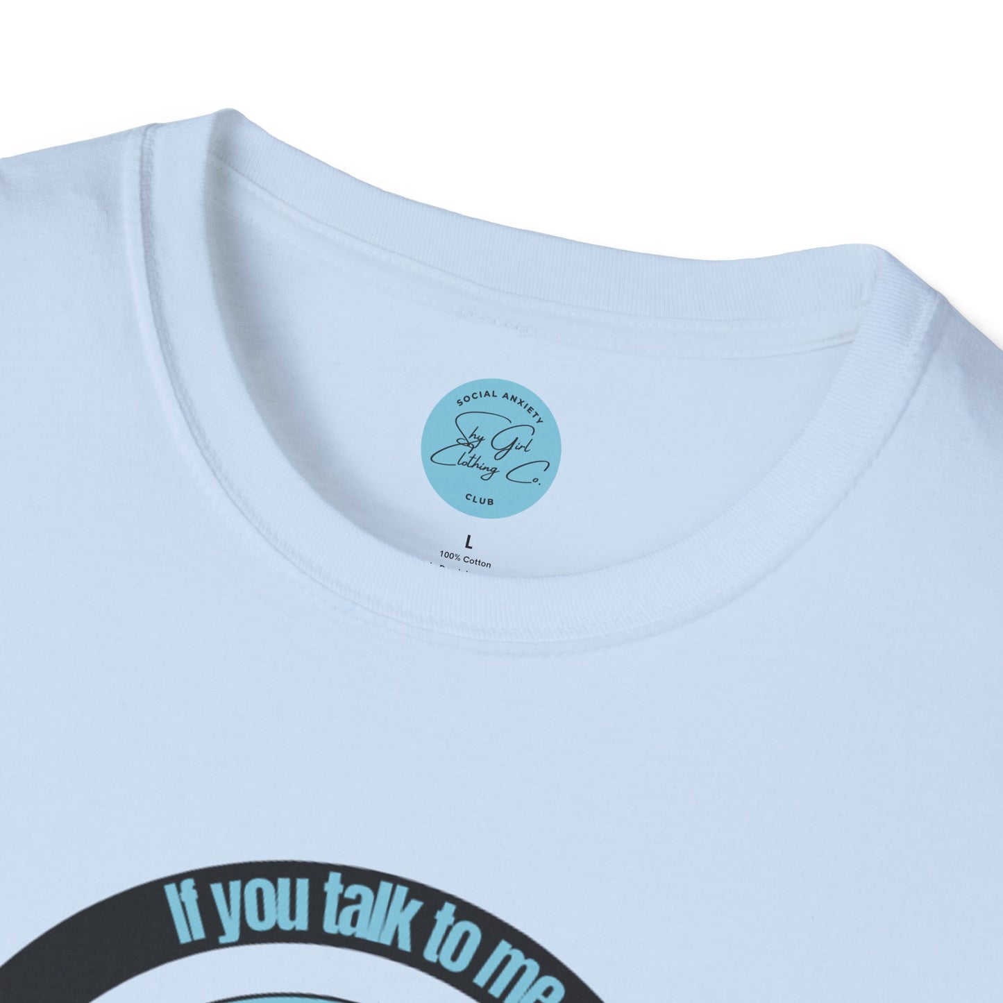 Run Away Unisex Softstyle T-Shirt- Standard Logo