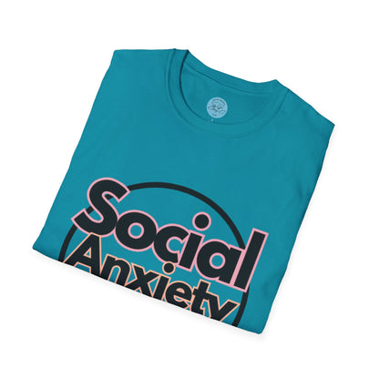 Social Anxiety Club Unisex Softstyle T-Shirt- Standard
