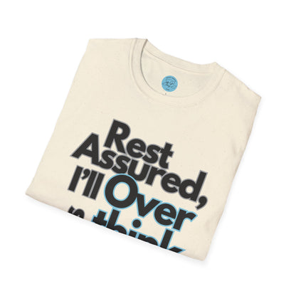 Rest Assured Unisex Softstyle T-Shirt- Standard Front