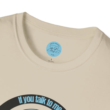 Run Away Unisex Softstyle T-Shirt- Standard Logo