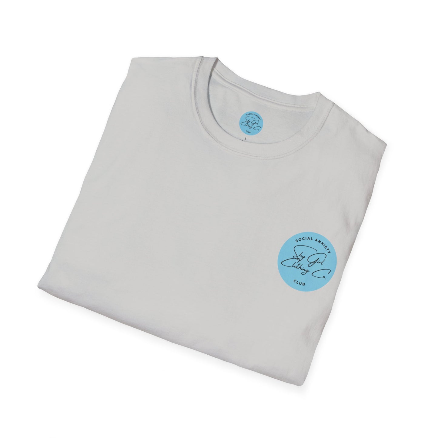 Awkward Unisex Softstyle T-Shirt- Logo Back