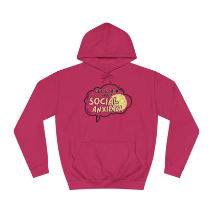 Let's Talk S.A. Unisex College Hoodie