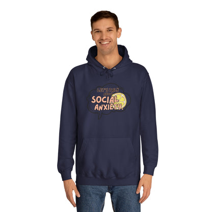 Let's Talk S.A. Unisex College Hoodie