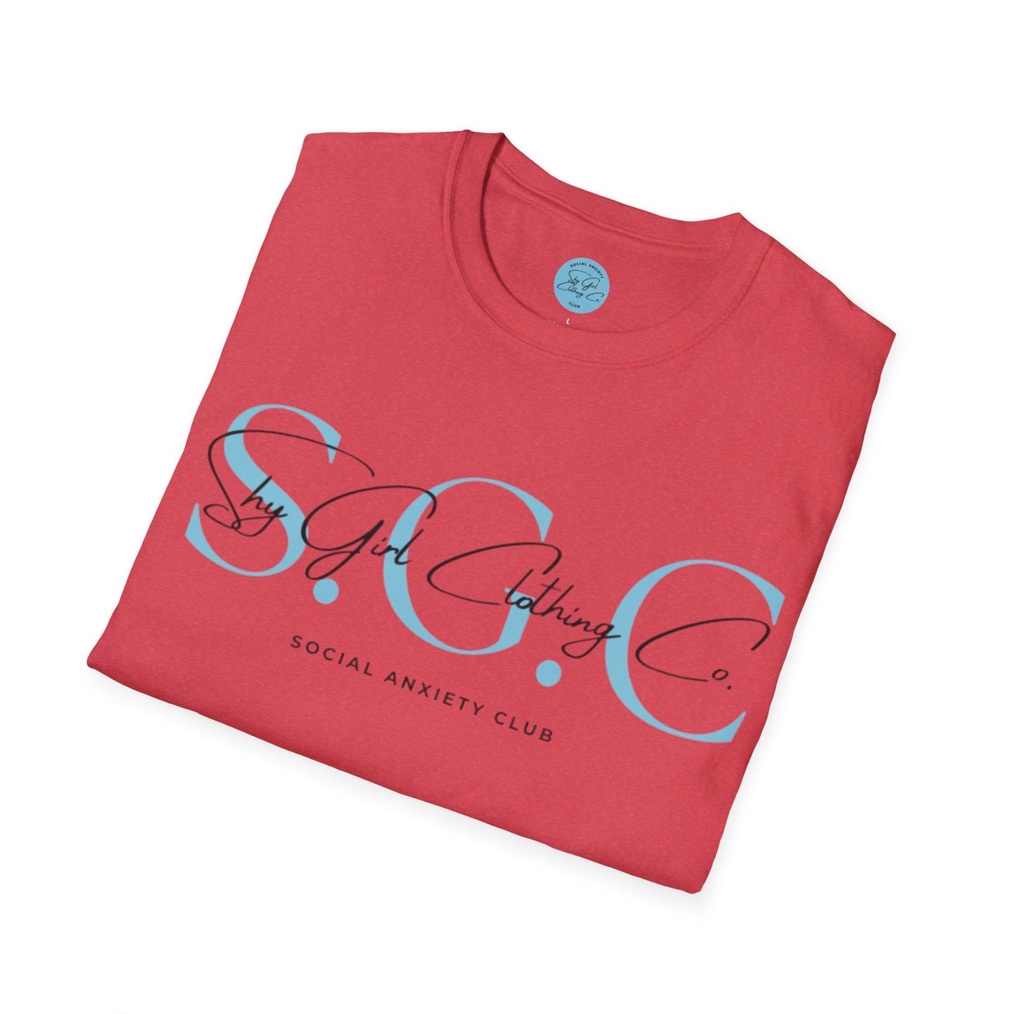 Shy Girl Clothing Co. Unisex Softstyle T-Shirt- Standard Logo