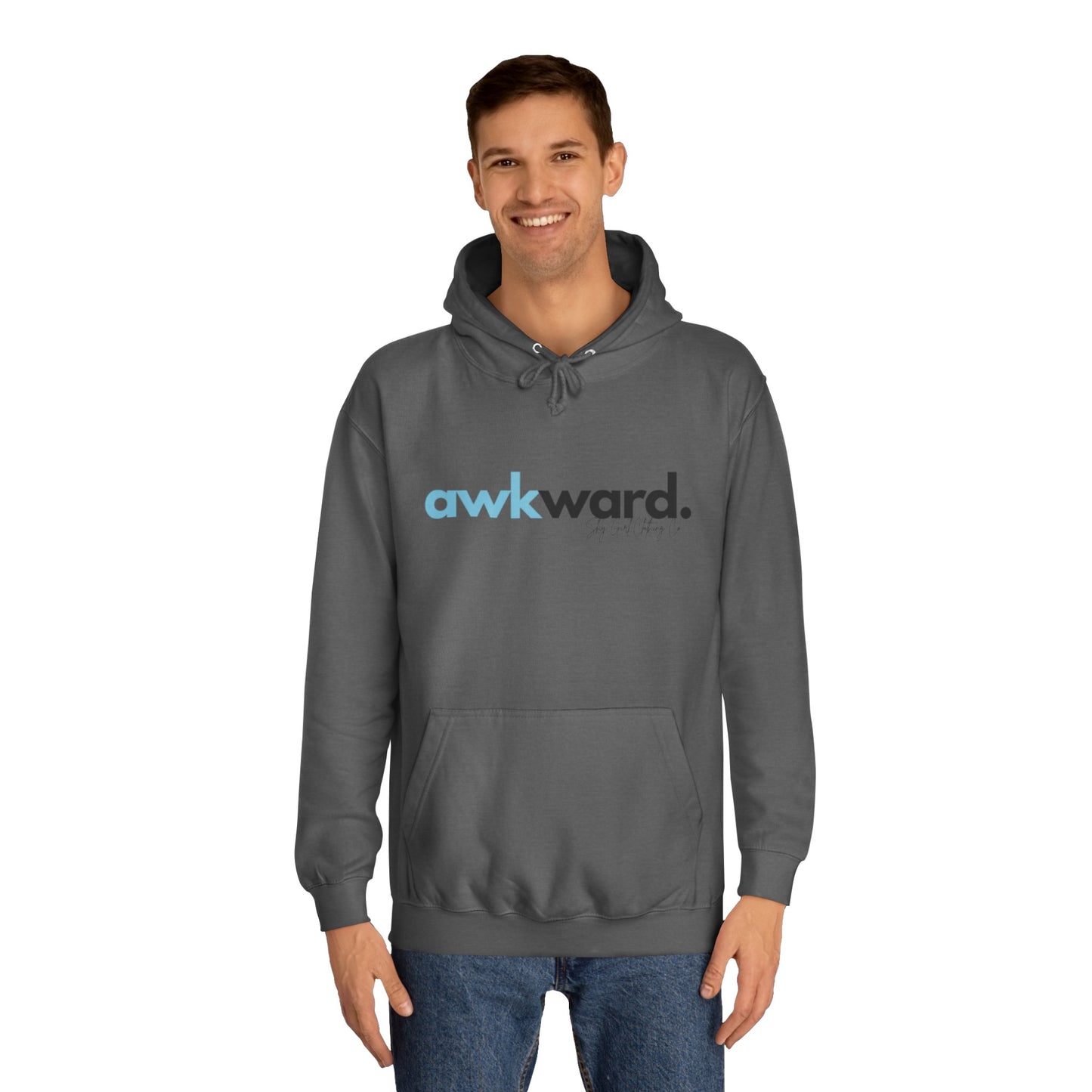 Awkward Unisex College Hoodie