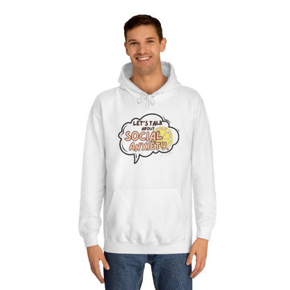 Let's Talk S.A. Unisex College Hoodie