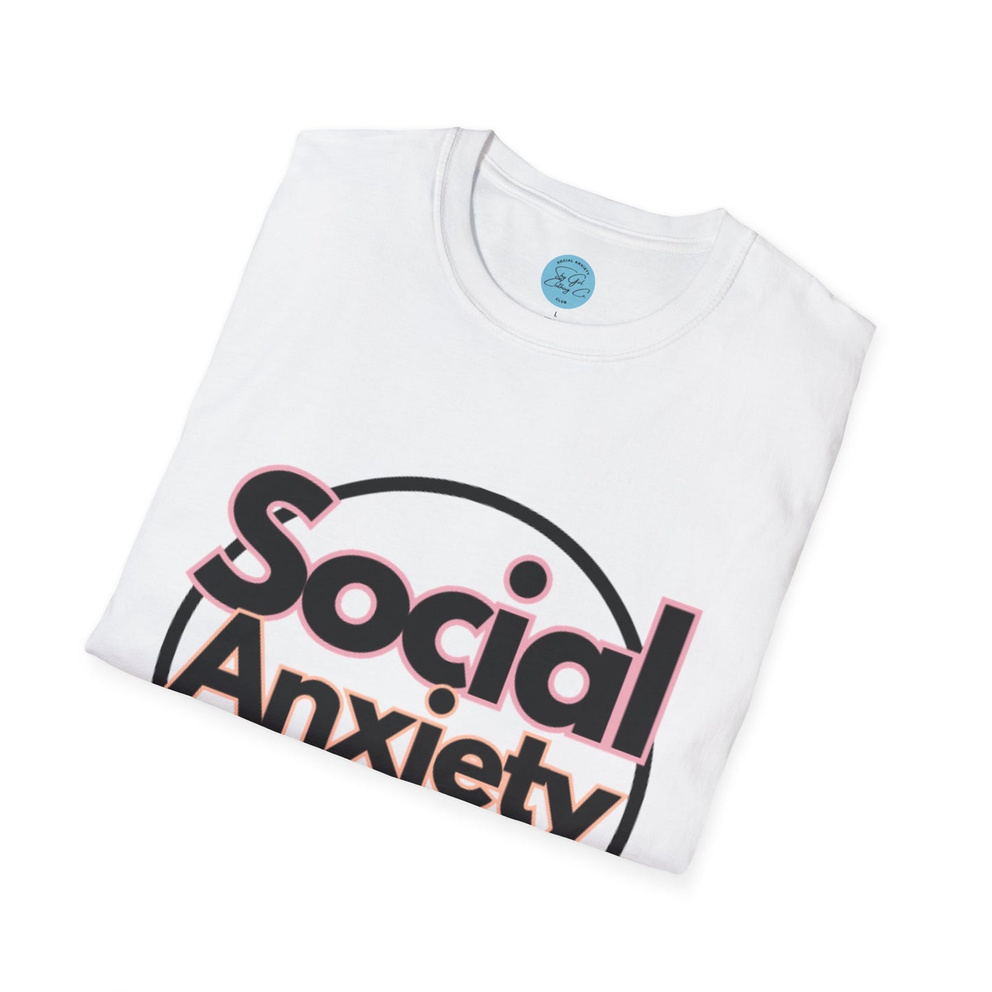 Social Anxiety Club Unisex Softstyle T-Shirt- Standard