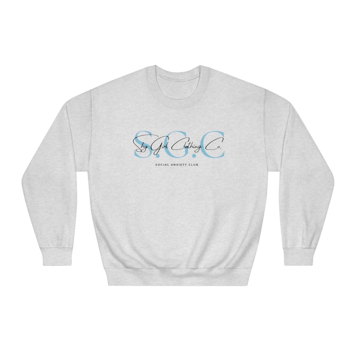 Shy Girl Clothing Co. Logo Unisex DryBlend® Crewneck Sweatshirt- Standard