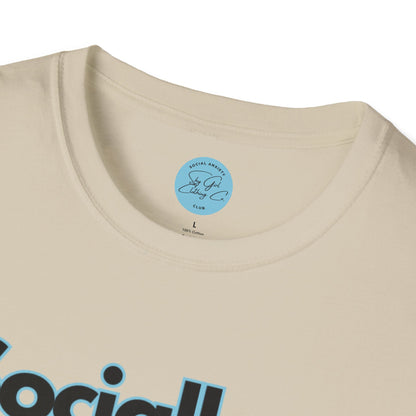 Socially Anxious and Fabulous Unisex Softstyle T-Shirt- Standard