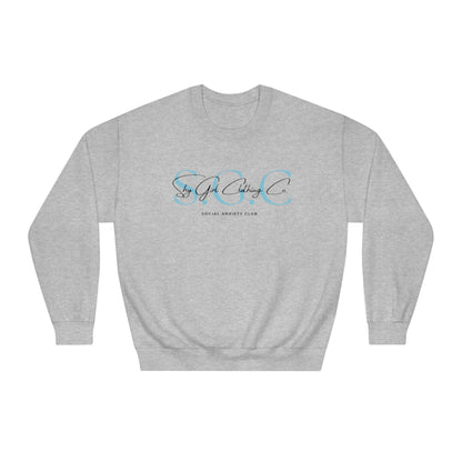 Shy Girl Clothing Co. Logo Unisex DryBlend® Crewneck Sweatshirt- Standard