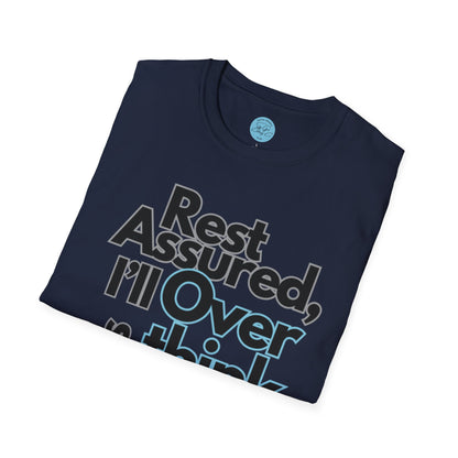 Rest Assured Unisex Softstyle T-Shirt- Standard Front