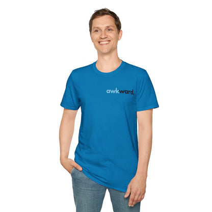 Awkward Unisex Softstyle T-Shirt- Small Logo