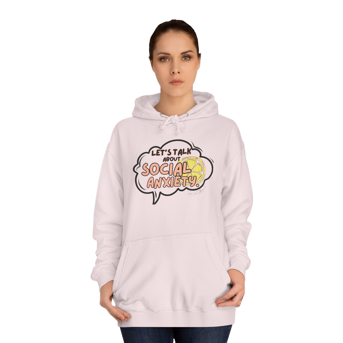 Let's Talk S.A. Unisex College Hoodie
