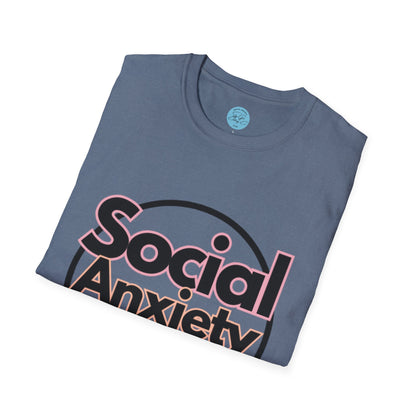 Social Anxiety Club Unisex Softstyle T-Shirt- Standard