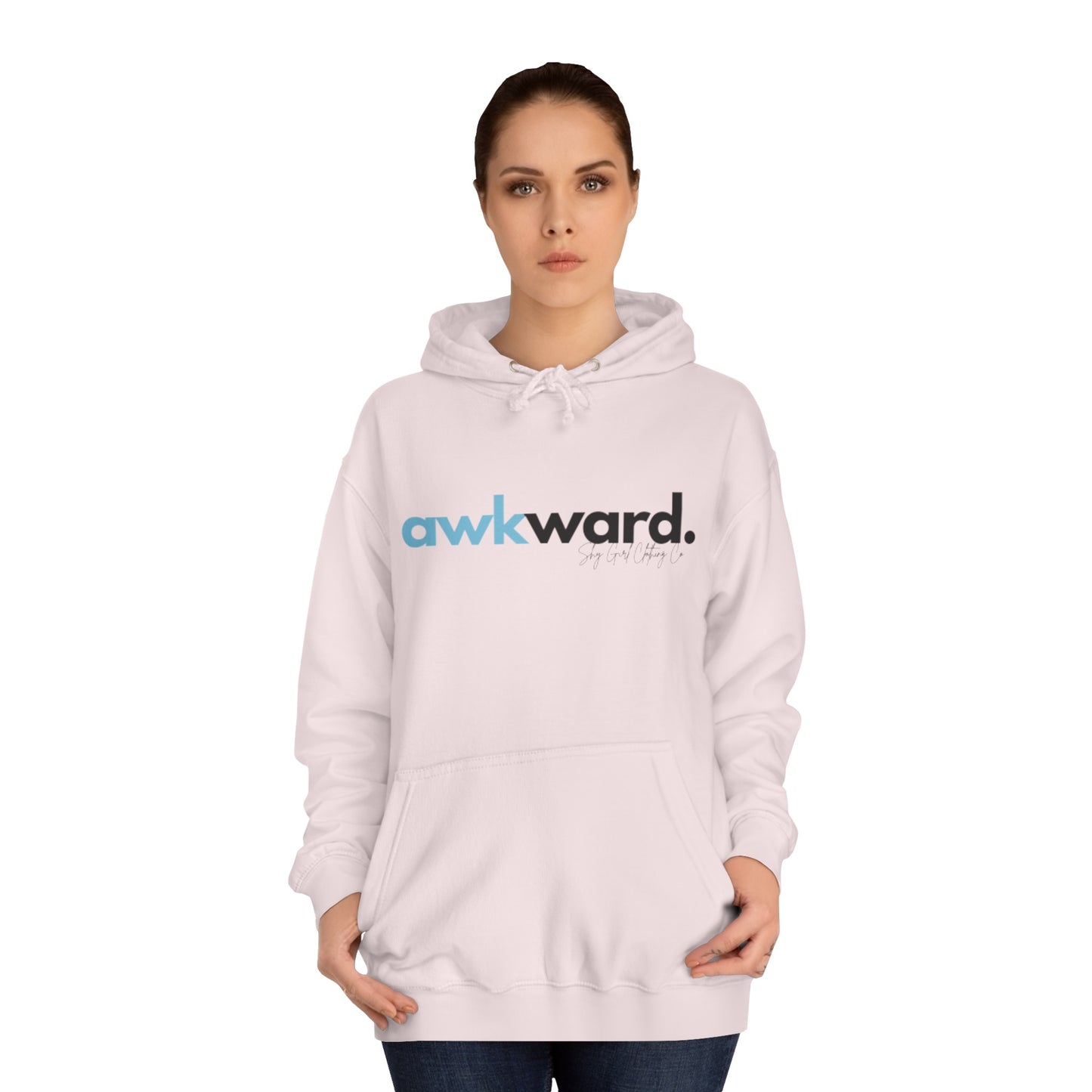 Awkward Unisex College Hoodie