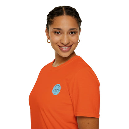 Comfort Zone Unisex Softstyle T-Shirt- Standard Logo Back