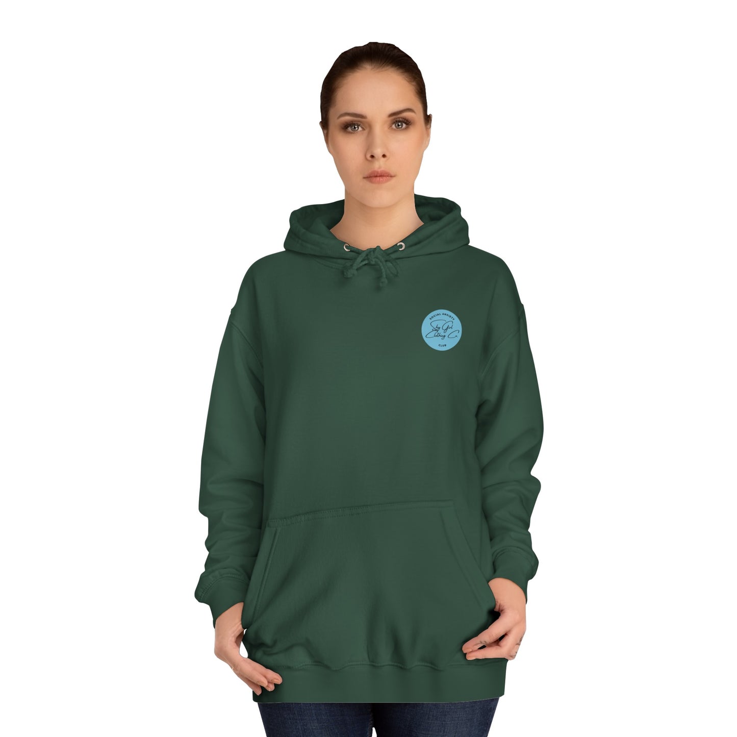 Socially Awkward Mommy Unisex College Hoodie