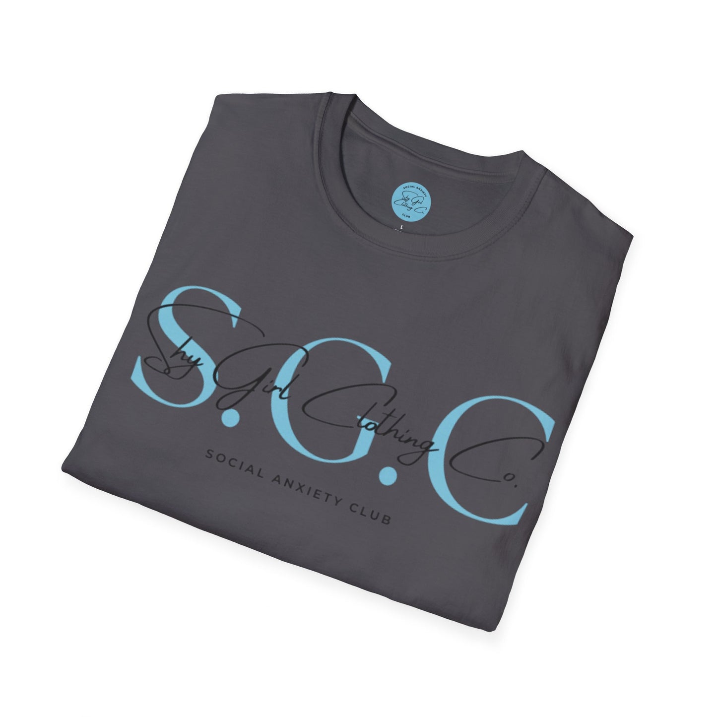 Shy Girl Clothing Co. Unisex Softstyle T-Shirt- Standard Logo