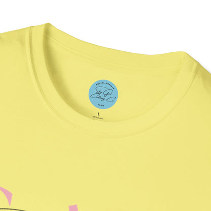 The Socially Awkward Normie Unisex Softstyle T-Shirt- Standard Logo