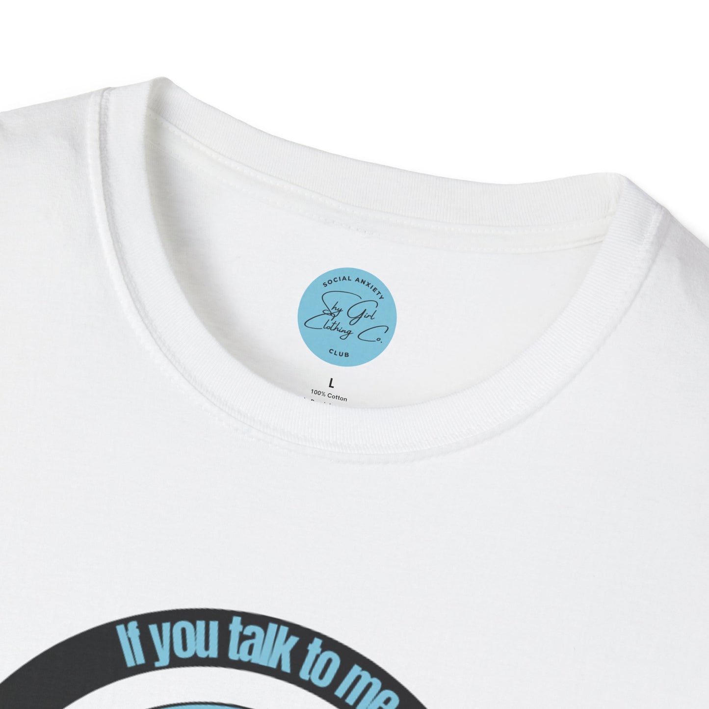 Run Away Unisex Softstyle T-Shirt- Standard Logo