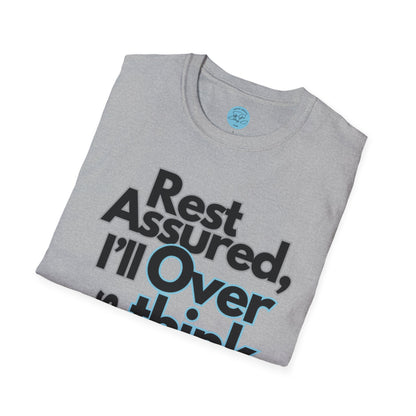 Rest Assured Unisex Softstyle T-Shirt- Standard Front