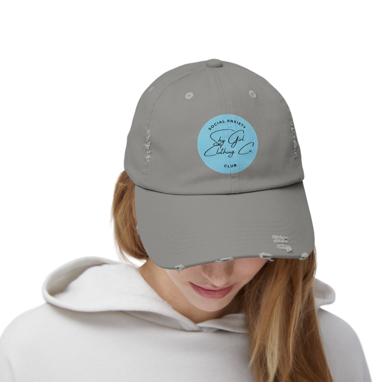 Shy Girl Clothing Co. Unisex Distressed Hat