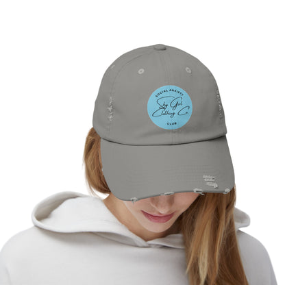 Shy Girl Clothing Co. Unisex Distressed Hat