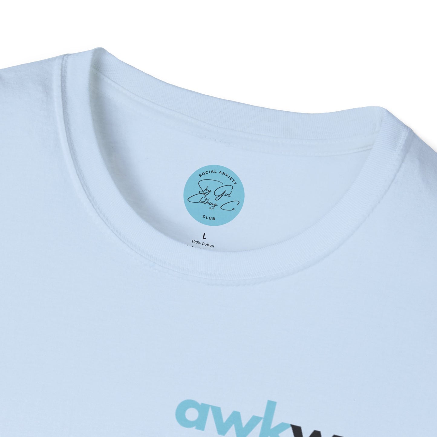 Awkward Unisex Softstyle T-Shirt- Small Logo