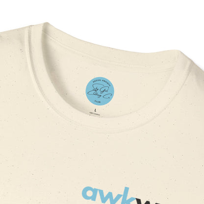 Awkward Unisex Softstyle T-Shirt- Small Logo